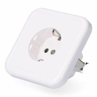 Plug-in basis F-line Wit Schuko - thumbnail