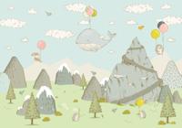 Komar Into Adventure Fotobehang Mountain Traveller - IAX8-0028 - thumbnail