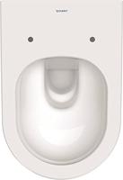 Toilet Duravit D-Neo Wand Set Rimless Diepspoel 54 cm Durafix Hoogglans Wit - thumbnail