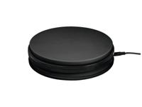 EUROPALMS Rotary Plate 45cm up to 40kg black - thumbnail