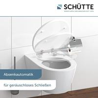 MDF High Gloss WC-bril POOLSIDE met soft-close lange levensduur: extreem onbreekbaar en krasbestendig comfort en functie: geruisloos sluiten dankzij de automatische valrem eenvoudig schoon te ma - thumbnail
