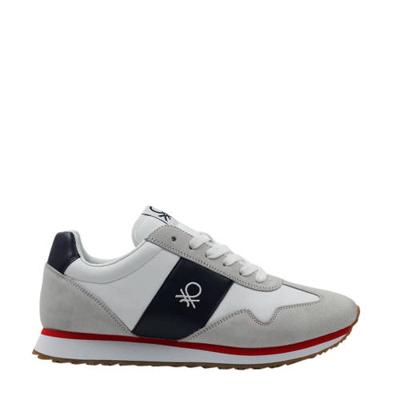 Benetton Shell MX sneakers wit/beige Benetton Shell MX sneakers wit/beige