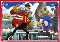 Clementoni puzzels sonic, 4in1 - thumbnail