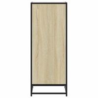 Schoenenrek 48x38x97,5 cm bewerkt hout sonoma eikenkleurig - thumbnail