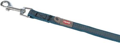 TRIXIE HONDENRIEM SLEEPLIJN MET RUBBER ANTI SLIP PETROL BLAUW L/XL 15 MTR X 1,7 CM TRIXIE HONDENRIEM SLEEPLIJN MET RUBBER ANTI SLIP PETROL BLAUW L/XL 15 MTR X 1,7 CM