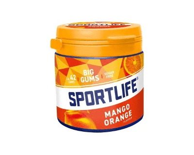 Sportlife mango & orange jar (4x 99gr)