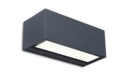 Lutec Wandlamp designGemini antraciet - 5189120118