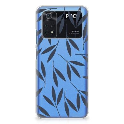 Xiaomi Poco M4 Pro 4G | TPU Case | Leaves Blue