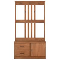 Halboom SANDENS 87x40x159,5 cm massief grenenhout - thumbnail