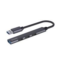 SAVIO AK-70 USB-A hub - 3 × USB-A 2.0, 1 × USB-A 3.1 GEN 1, 4-in-1, 5 Gbps - thumbnail