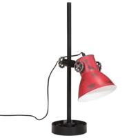 VidaXL Bureaulamp 25 w e27 15x15x55 cm verweerd rood - thumbnail