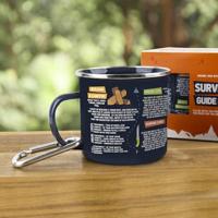 Gift Republic Survival Guide Emaille Mok - thumbnail