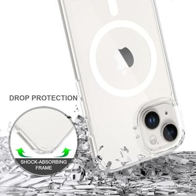 JT Berlin Pankow Clear MagSafe Backcover Apple iPhone 15 Plus Transparant MagSafe compatible