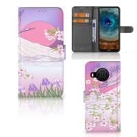 Nokia X10 | Nokia X20 | Telefoonhoesje | Met pasjeshouder | Bird Flying - thumbnail