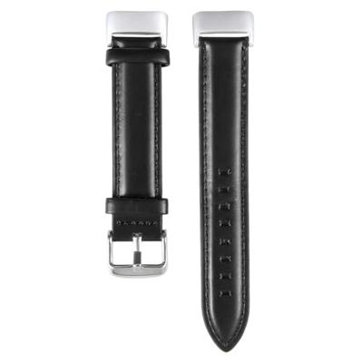 Fitbit Charge 5 & 6 bandje - Echt leer - Zwart Fitbit Charge 5 & 6 bandje - Echt leer - Zwart