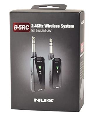 NUX B-5RC 2,4 GHz draadloos gitaar systeem met power case