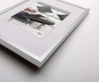 walther+ design AJ130S Wissellijst Papierformaat: DIN A4 Zilver - thumbnail