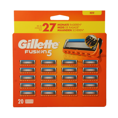 Gillette Fusion manual blades 20 Stuks Gillette Fusion manual blades 20 Stuks