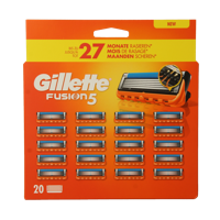 Gillette Fusion manual blades 20 Stuks - thumbnail