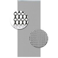 Vliegengordijn Aluminium Zwart - 100cm x 240cm - thumbnail