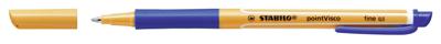 STABILO pointVisco roller, 0,5 mm, etui van 10 stuks in geassorteerde kleuren