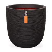 Capi pot bol rib - Ø54 cm zwart - thumbnail