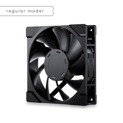 Phanteks PH-F120M25_G2_BBK01_3P PC-ventilator Zwart (b x h x d) 120 x 25 x 120 mm