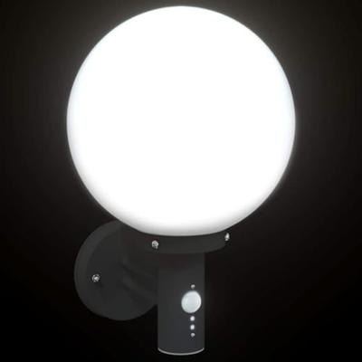 VidaXL Buiten wandlamp zwart 28 x 25 x 38 cm