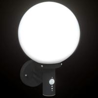 VidaXL Buiten wandlamp zwart 28 x 25 x 38 cm - thumbnail