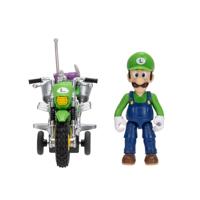 The Super Mario Galaxy Movie Action Figures - Motorcycle Luigi - thumbnail