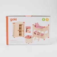 Goki poppenhuis meubeltjes kinderkamer - thumbnail