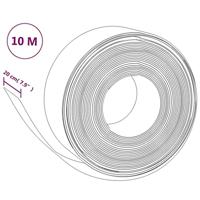 VidaXL Tuinrand 10 m 20 cm polyetheen bruin - thumbnail