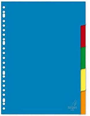 Tabbladen A4 23 rings kunststof