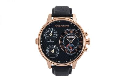 Krug Baumen KBW-200-18 Weather Diamond Heren Horloge 55mm