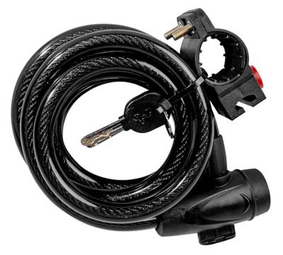 Brüder Mannesmann Kabelslot Zwart Sleutelslot