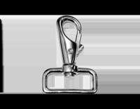 Musketonhaak 65mm vierkant - thumbnail