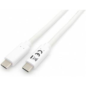 Kabel USB-C naar USB-C Equip 12836107101 Wit