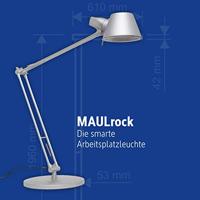 Bureaulamp MAUL Rock LED voet zilvergrijs - thumbnail