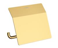 Hansgrohe Toiletrolhouder Met Klep AddStoris Gepolijst Goud - thumbnail