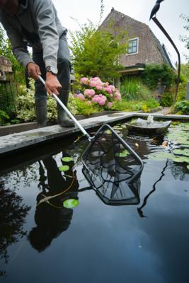 Ubbink schepnet powernet met steel alg klein fijnmazig - Ubbink