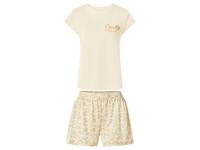 esmara Korte dames pyjama (Wit, M (40/42)) - thumbnail