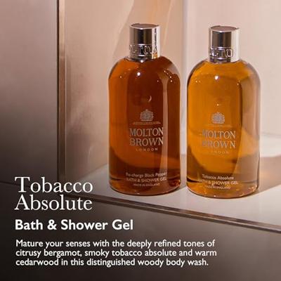 Molton Brown - M.Brown Tobacco Absolute Bath & Shower Gel 300ml Douche & bad - thumbnail
