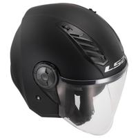LS2 "of616 airflow ii solid" jethelm helmet of616 airfl.ii solid xs matt black - thumbnail