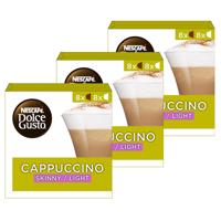Koffiecups Dolce Gusto cappuccino light 16 stuks voor 8 kopjes - thumbnail