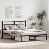 Bedframe zonder matras hout sonoma eikenkleurig 150x200 cm - thumbnail