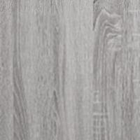 Monitorstandaard 105x23x15,5 cm bewerkt hout grijs sonoma - thumbnail