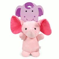 Knuffel voor honden Gloria Hoa 20 cm Roze Olifant - thumbnail