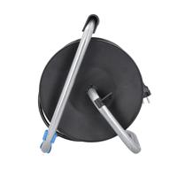 AS Schwabe 10211 Kabelhaspel 25.00 m Zwart Randaarde stekker - thumbnail