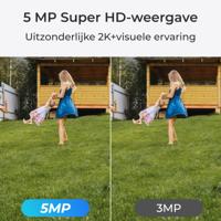 Reolink NVS8-5MB4 NVS8-5MB4 IP-Bewakingsset Kabelgebonden, WiFi 2880 x 1616 Pixel - thumbnail