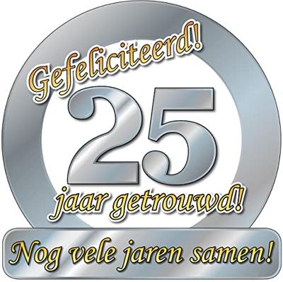 Kroonschild-speciaal-25 jr getrouwd